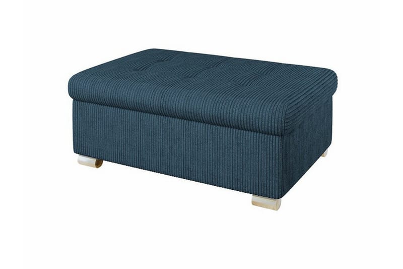 Trefor Fotpall 70 cm, Blå