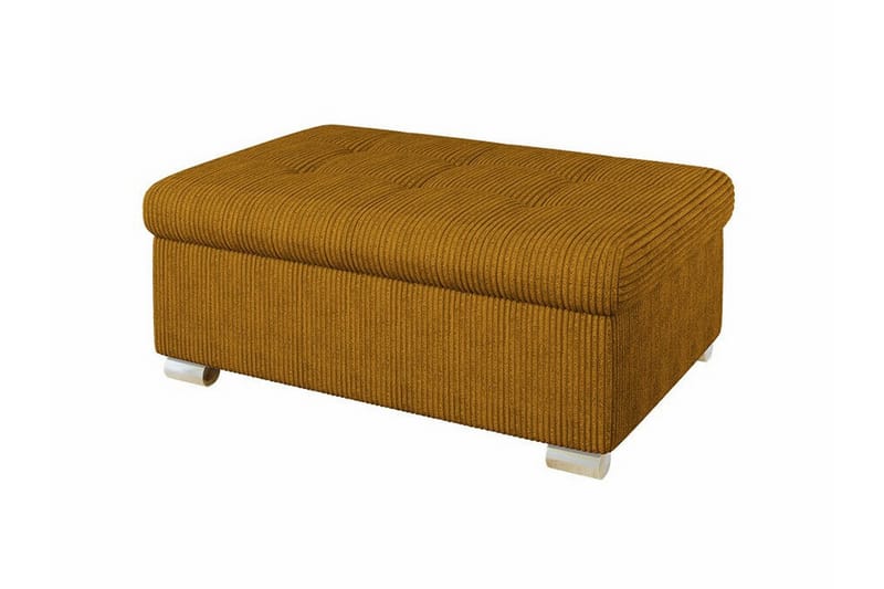Trefor Fotpall 70 cm - Gul - Möbler - Stolar & fåtöljer - Pall & puff - Fotpall