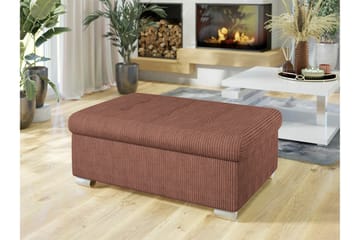 Trefor Fotpall 70 cm - Rosa - Möbler - Stolar & fåtöljer - Pall & puff - Fotpall