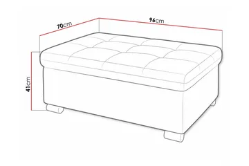 Trefor Fotpall 70 cm - Möbler - Stolar & fåtöljer - Pall & puff - Fotpall