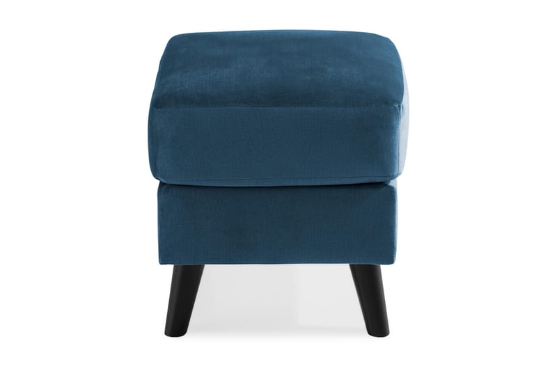 Trend Fotpall - Midnattsblå Sammet - Möbler - Stolar & fåtöljer - Pall & puff - Fotpall