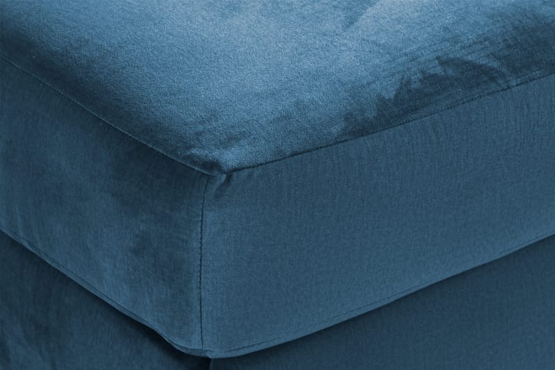 Trend Fotpall - Midnattsblå Sammet - Möbler - Stolar & fåtöljer - Pall & puff - Fotpall