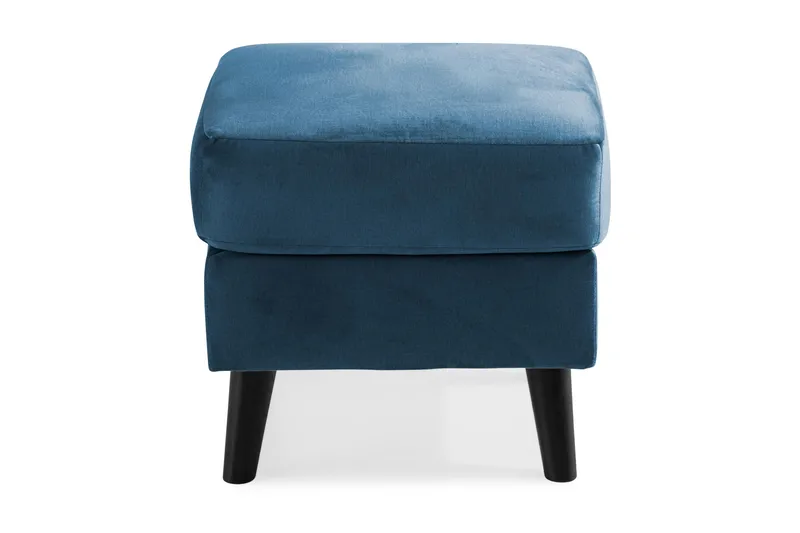 Trend Fotpall - Midnattsblå Sammet - Möbler - Stolar & fåtöljer - Pall & puff - Fotpall