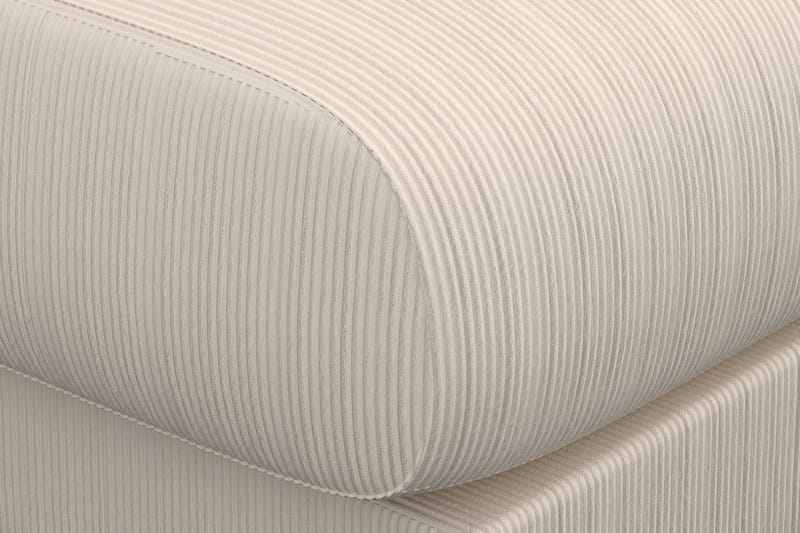 Trend Lyx Fotpall - Beige/Ek - Möbler - Stolar & fåtöljer - Pall & puff - Fotpall