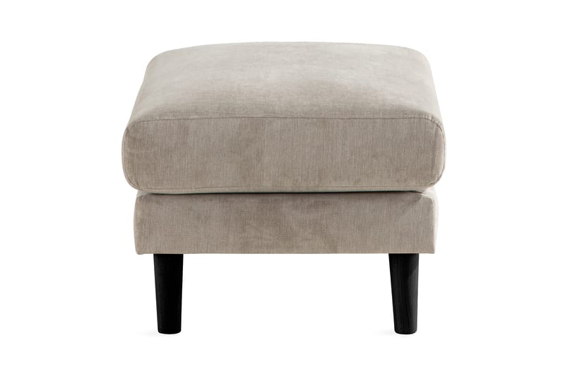 Trend Lyx Fotpall - Beige/Svart - Möbler - Stolar & fåtöljer - Pall & puff - Fotpall