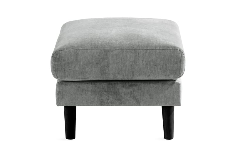 Trend Lyx Fotpall - Grå/Svart - Möbler - Stolar & fåtöljer - Pall & puff - Fotpall