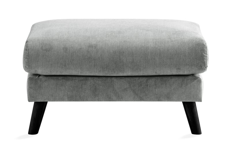 Trend Lyx Fotpall - Grå/Svart - Möbler - Stolar & fåtöljer - Pall & puff - Fotpall