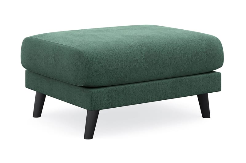 Trend Lyx Fotpall - Grön Sammet - Möbler - Stolar & fåtöljer - Pall & puff - Fotpall