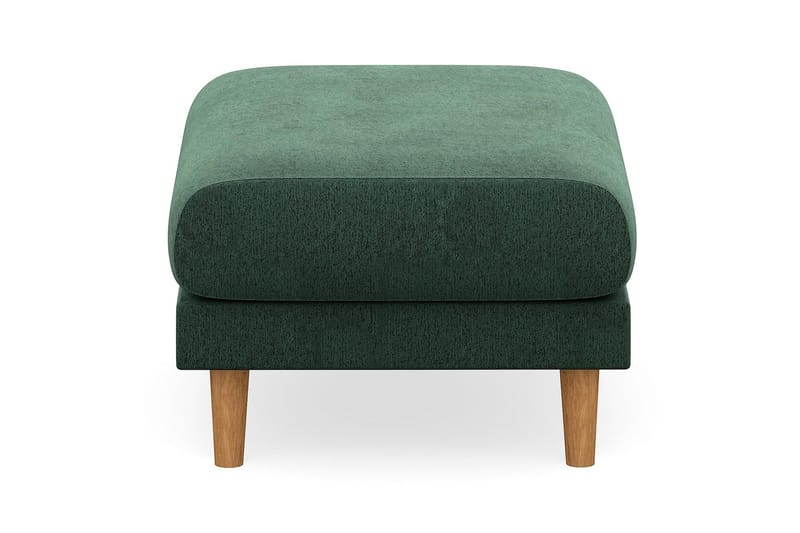 Trend Lyx Fotpall - Grön/Ek - Möbler - Stolar & fåtöljer - Pall & puff - Fotpall
