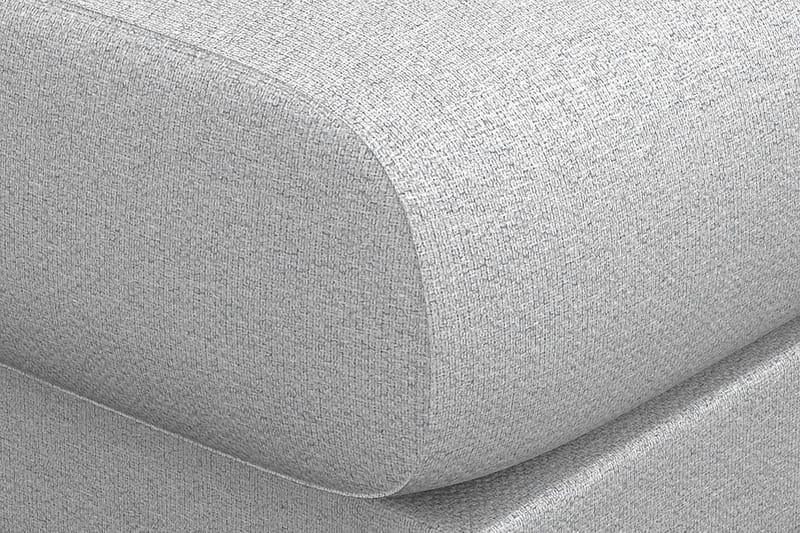 Trend Lyx Fotpall - Ljusgrå/Ek - Möbler - Stolar & fåtöljer - Pall & puff - Fotpall