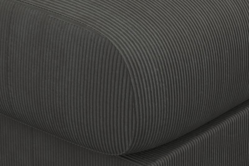 Trend Lyx Fotpall - Mörkgrå Manchester - Möbler - Stolar & fåtöljer - Pall & puff - Fotpall