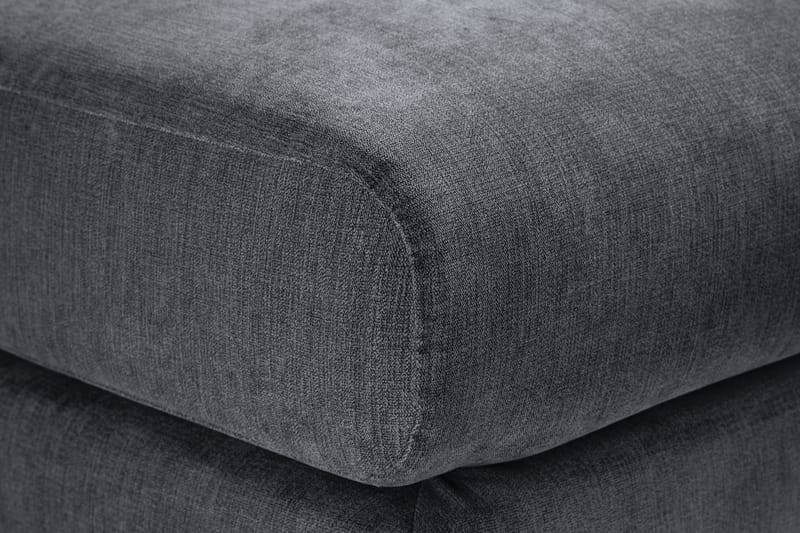 Trend Lyx Fotpall - Mörkgrå/Ek - Möbler - Stolar & fåtöljer - Pall & puff - Fotpall