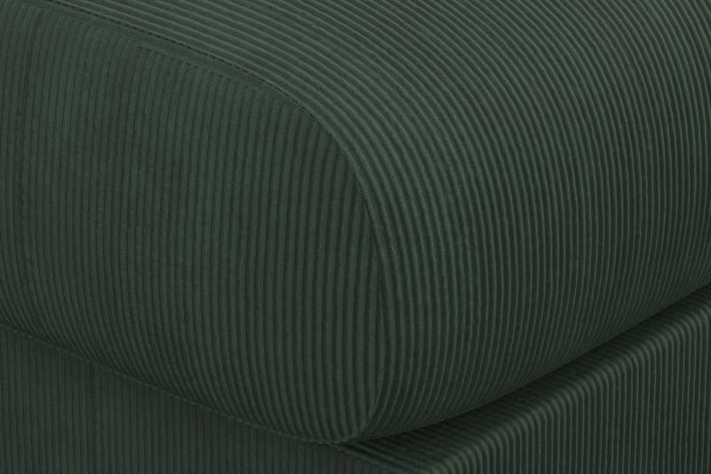 Trend Lyx Fotpall - Mörkgrön/Ek - Möbler - Stolar & fåtöljer - Pall & puff - Fotpall