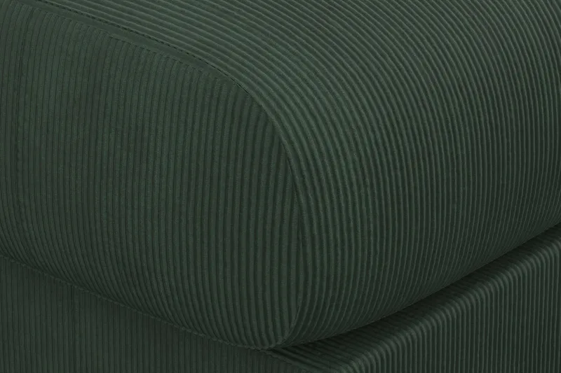 Trend Lyx Fotpall - Mörkgrön/Ek - Möbler - Stolar & fåtöljer - Pall & puff - Fotpall