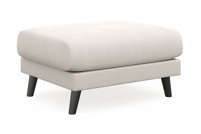 Trend Lyx Fotpall - Vit Sammet - Möbler - Stolar & fåtöljer - Pall & puff - Fotpall