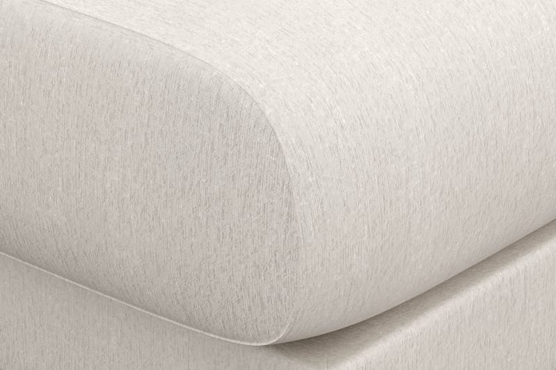 Trend Lyx Fotpall - Vit Sammet - Möbler - Stolar & fåtöljer - Pall & puff - Fotpall