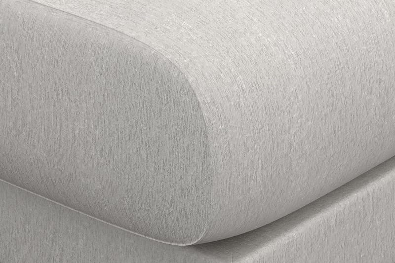 Trend Lyx Fotpall - Vit/Ek - Möbler - Stolar & fåtöljer - Pall & puff - Fotpall