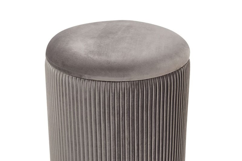 Trumelet Fotpall med Förvaring 2-pack - Grå - Möbler - Stolar & fåtöljer - Pall & puff - Fotpall