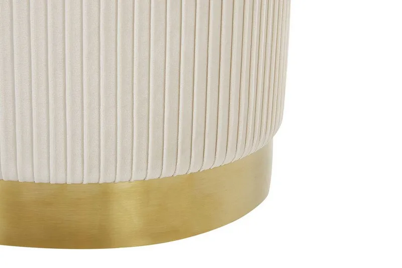 Trumelet Fotpall med Förvaring 2-pack - Vit - Möbler - Stolar & fåtöljer - Pall & puff - Fotpall - Fotpall med förvaring