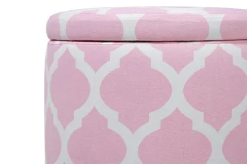 Tunica Fotpall 35|30 cm - Rosa - Möbler - Stolar & fåtöljer - Pall & puff - Fotpall