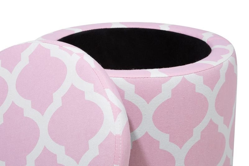 Tunica Fotpall 35|30 cm - Rosa - Möbler - Stolar & fåtöljer - Pall & puff - Fotpall