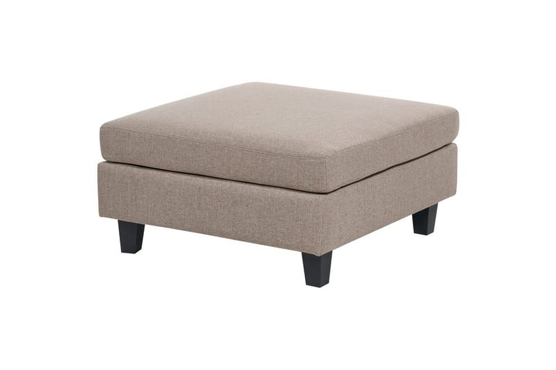 Fotpall Unstad Brun/Svart - Brun/Svart - Möbler - Stolar & fåtöljer - Pall & puff - Fotpall