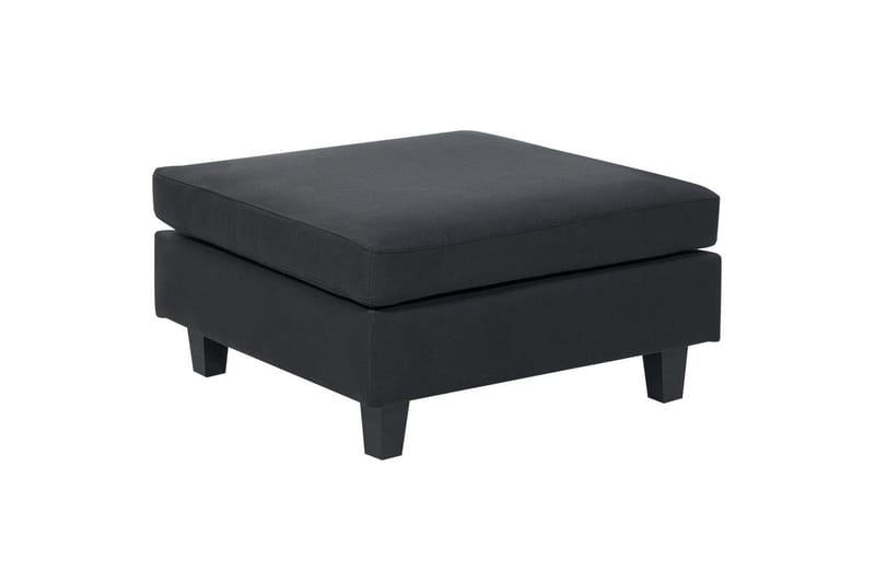 Fotpall Unstad Svart - Svart - Möbler - Stolar & fåtöljer - Pall & puff - Fotpall