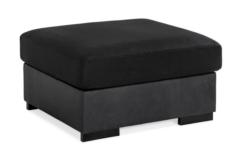 Vanlig fotpall Scandinavian Choice Cuba Fotpall Vintage 2, Porto 5, Black, undefined