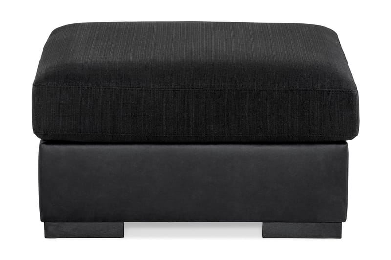 Vanlig fotpall Scandinavian Choice Cuba Fotpall Vintage 2, Porto 5, Black - Möbler - Stolar & fåtöljer - Pall & puff - Fotpall
