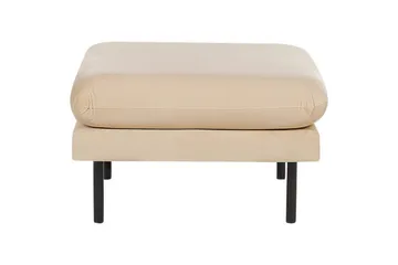 Fotpall Vinterbro Beige/svart, Sammet - Beige/svart, Sammet - Möbler - Stolar & fåtöljer - Pall & puff - Fotpall