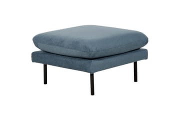 Fotpall Vinterbro Blå/Svart, Chenille