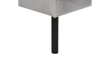 Fotpall Vinterbro Grå/svart, Sammet - Grå/svart, Sammet - Möbler - Stolar & fåtöljer - Pall & puff - Fotpall