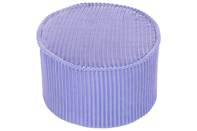 Fotpall Zikria Violett - Violett - Möbler - Stolar & fåtöljer - Pall & puff - Sittpuff