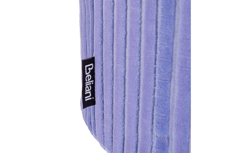 Fotpall Zikria Violett - Violett - Möbler - Stolar & fåtöljer - Pall & puff - Sittpuff