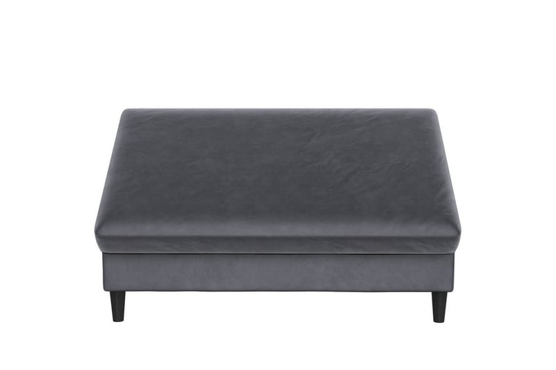 Fotpall/pall Hartford Antracit, Sammet - Antracit, Sammet - Möbler - Stolar & fåtöljer - Pall & puff - Fotpall