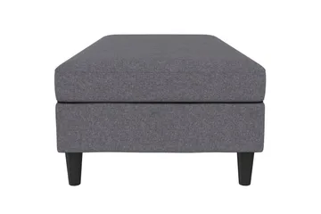 Fotpall/pall Hartford Grå, Linnetyg Utseende (100% Polyester - Grå, Linnetyg Utseende (100% Polyester - Möbler - Stolar & fåtöljer - Pall & puff - Fotpall