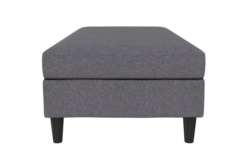 Fotpall/pall Hartford Grå, Linnetyg Utseende (100% Polyester - Grå, Linnetyg Utseende (100% Polyester - Möbler - Stolar & fåtöljer - Pall & puff - Fotpall