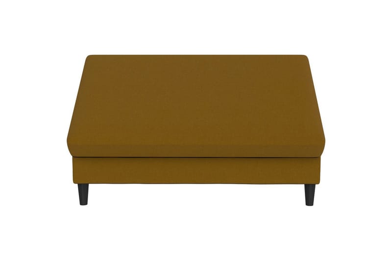 Fotpall/pall Hartford Gul, Linnetyg Utseende (100% Polyester - Gul, Linnetyg Utseende (100% Polyester - Möbler - Stolar & fåtöljer - Pall & puff - Fotpall
