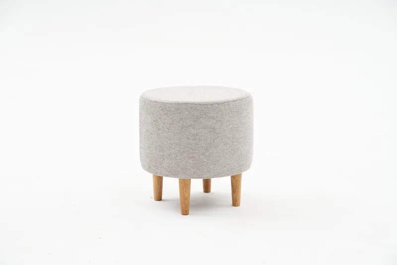 Gianni Sittpuff 40 cm - Vit - Möbler - Stolar & fåtöljer - Pall & puff - Sittpuff