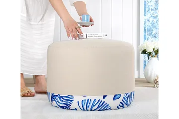 Giselda Sittpuff 54 cm - Multicolor - Möbler - Stolar & fåtöljer - Pall & puff - Sittpuff