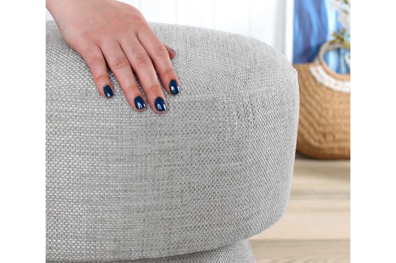 Gomer Sittpuff 45 cm - Ljusgrå - Möbler - Stolar & fåtöljer - Pall & puff - Sittpuff