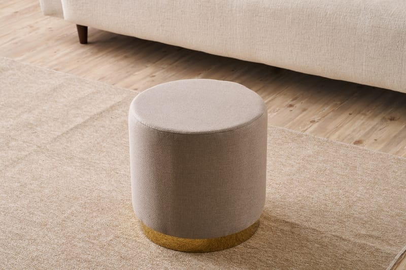 Gracie Sittpuff 40 cm - Brun - Möbler - Stolar & fåtöljer - Pall & puff - Sittpuff