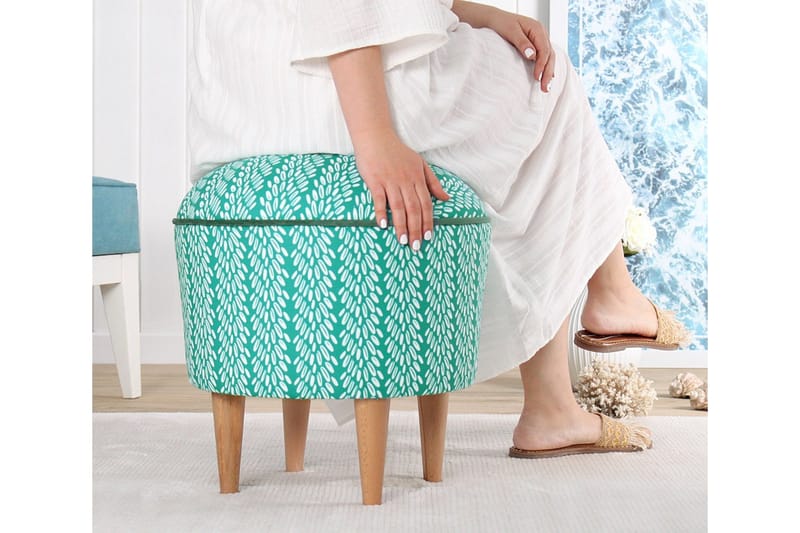 Greysen Sittpuff 43 cm - Multicolor - Möbler - Stolar & fåtöljer - Pall & puff - Sittpuff