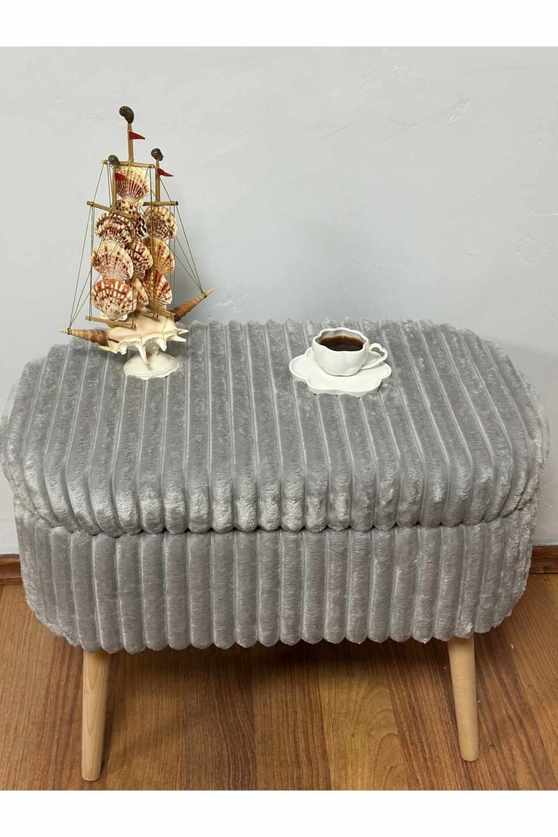 Heba Sittpuff med förvaring 60 cm - Möbler - Stolar & fåtöljer - Pall & puff - Sittpuff