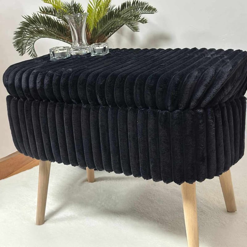 Heba Sittpuff med förvaring 60 cm - Möbler - Stolar & fåtöljer - Pall & puff - Sittpuff