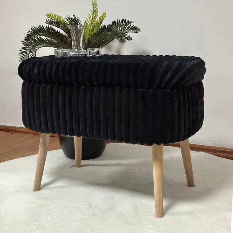 Heba Sittpuff med förvaring 60 cm - Möbler - Stolar & fåtöljer - Pall & puff - Sittpuff