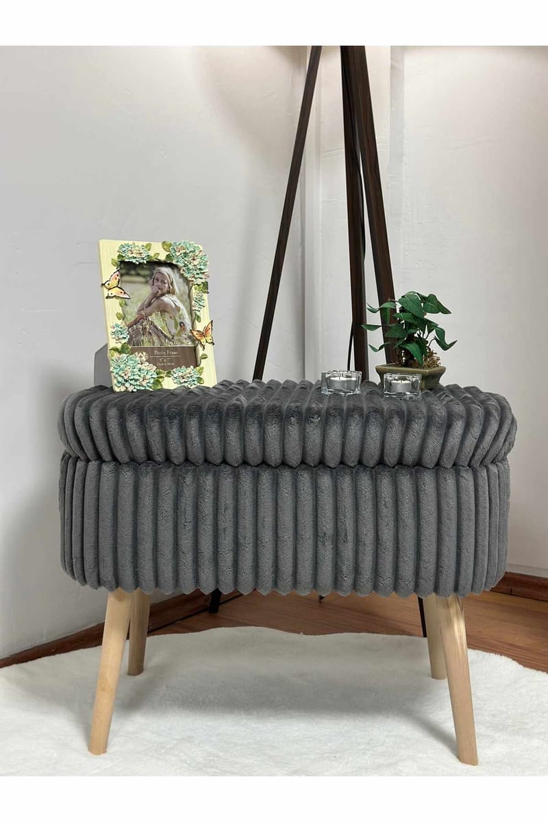 Heba Sittpuff med förvaring 60 cm - Möbler - Stolar & fåtöljer - Pall & puff - Sittpuff