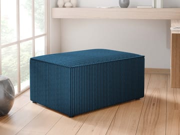 Hobson Fotpall 60 cm - Blå - Möbler - Stolar & fåtöljer - Pall & puff - Fotpall