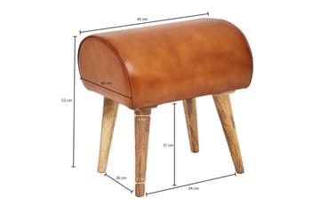 Hyzy Sittpall - Brun - Möbler - Stolar & fåtöljer - Pall & puff - Fotpall