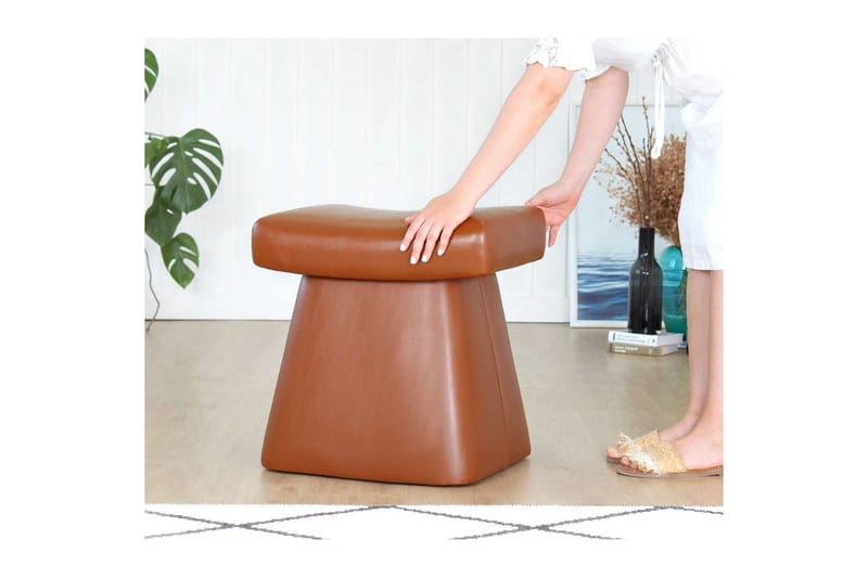 Islor Sittpuff Utomhus 38 cm - Brun - Möbler - Stolar & fåtöljer - Pall & puff - Sittpuff